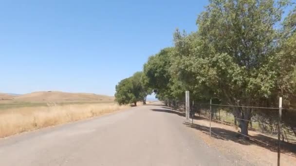 2023 Fremont California Paseo Bicicleta Por Arroyo Alameda — Vídeo de stock