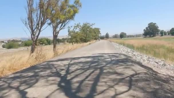 2023 Фрімонт Каліфорнія Велосипедний Струмок Аламеда — стокове відео