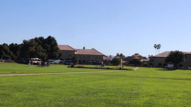 2023 Palo Alto California Universidad Stanford — Vídeo de stock