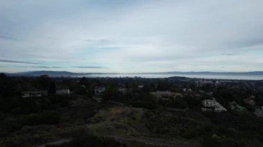 San mateo ve San Francisco, hava görüntüleri.