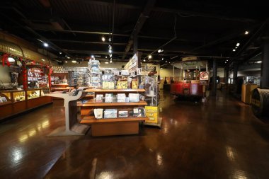 12-13-2023: San Francisco, Kaliforniya, ABD: San Francisco teleferik müzesi