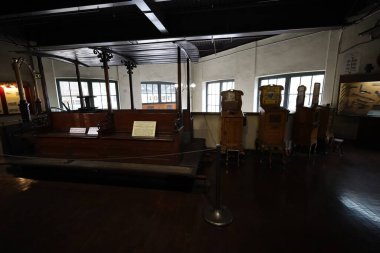 12-13-2023: San Francisco, Kaliforniya, ABD: San Francisco teleferik müzesi