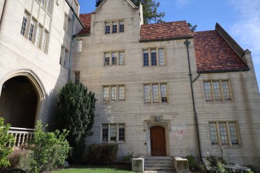 1-8-2023: Berkeley, Kaliforniya, ABD: Berkeley Kampüsü 'nde Califfornia Üniversitesi, Bowles Hall