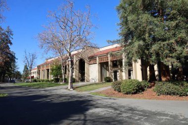 1-8-2024: Cupertino, California, ABD: De Anza College Cupertino California