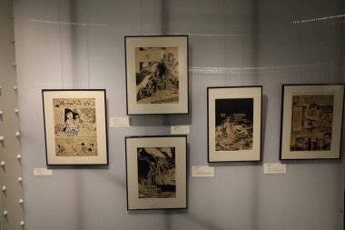 12-31-2023: San Francisco, Kaliforniya: ABD: Karikatür Sanat Müzesi, San Francisco, Kaliforniya, ABD