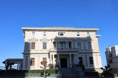 1-1-2024: San Francisco, California, ABD: San Francisco Pacific Heights Mahallesi, Hamlin Okulu