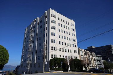 1-1-2024: San Francisco, California, ABD: San Francisco Pacific Heights Mahallesi