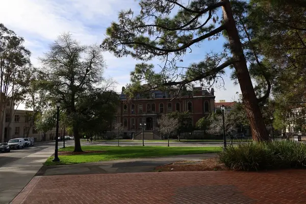 stock image 1-8-2023: Berkeley, California, USA: University of Califfornia at Berkeley Campus, South hall