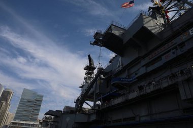 1-3-2025: San Diego, California, ABD: USS Midway