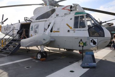 1-3-2025: San Diego, California, ABD: USS Midway