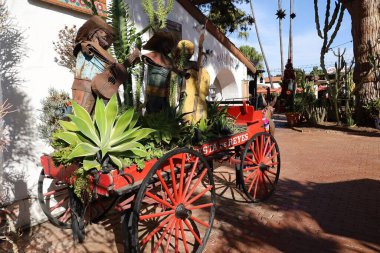 1-8-2025: San Diego, California, ABD: Eski San Diego kasabası