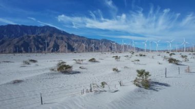 Yel değirmenleri Palm Springs, Kaliforniya, ABD
