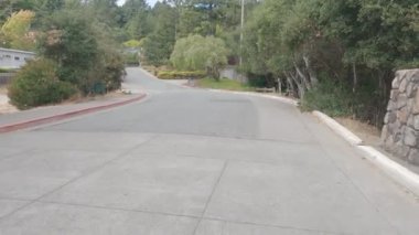 10-5-2024: Sausalito, California, ABD: Marin ilçesinde bisiklet