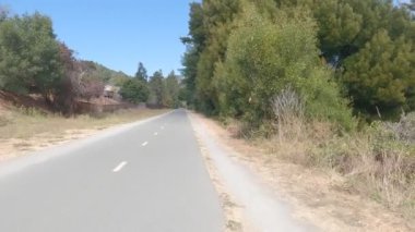 10-5-2024: Sausalito, California, ABD: Marin ilçesinde bisiklet