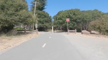 10-5-2024: Sausalito, California, ABD: Marin ilçesinde bisiklet