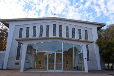 12-16-2023: Belmont, California: Notre Dame De Namur Üniversitesi, Kaliforniya