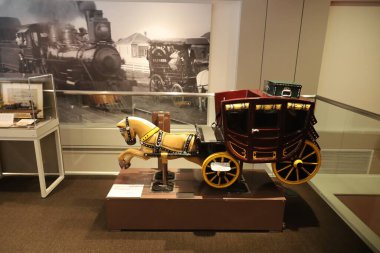 12-13-2023: San Francisco, California:, ABD: Wells Fargo Müzesi San Francisco, Kaliforniya