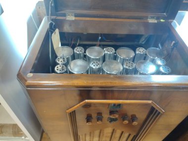 10-28-2023: Alameda, Kaliforniya, ABD: Alameda Radyo Müzesi