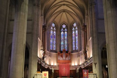 11-17-2023: San Francisco, California: Grace Katedrali, San Francisco, Kaliforniya