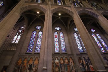 11-17-2023: San Francisco, California: Grace Katedrali, San Francisco, Kaliforniya