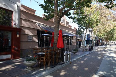 11-27-2023: Sunnyvale, California: Sunnyvale şehir merkezi