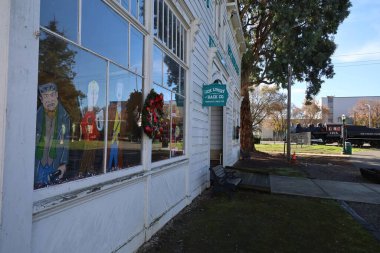 12-23-2023: San Jose, California: San Jose Tarih Parkındaki Livery hack Şirketi