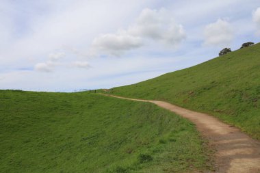 Vargas Platosu, Kaliforniya 'daki tepelerin, otlakların ve manzaraların fotoğrafı