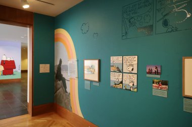 4-7-2024: Santa Rosa, California: Charles Schultz Müzesi, Santa Rosa, Califonira