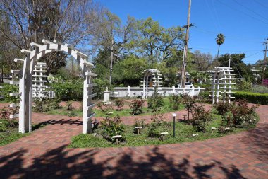 4-9-2024: Santa Rosa, California: Luther Burbank park ve binası, Santa Rosa, Kaliforniya, ABD