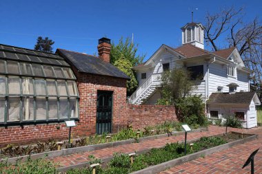 4-9-2024: Santa Rosa, California: Luther Burbank park ve binası, Santa Rosa, Kaliforniya, ABD