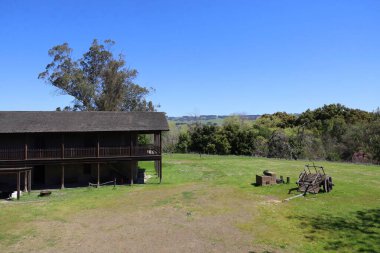 4-9-2024: Petaluma, California, ABD: Petaluma adobe locası