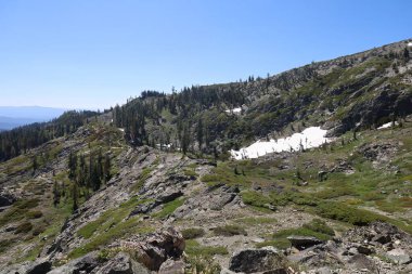 Photo of Mount Shastha wilderness around Lake Siskiyou and Castle Lake clipart