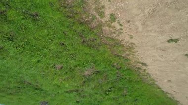 Vargas Platosu 'nun havadan çekilmiş videosu, California, ABD