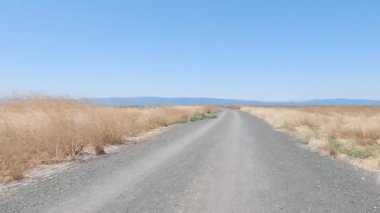 6-15-2024: Fremont, California, ABD: Bisiklet Alameda Deresi Yolu