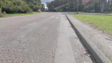 5-15-2022: San Francisco, Kaliforniya, ABD: Bisiklet Altın Kapı Parkı 