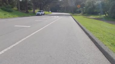 5-15-2022: San Francisco, Kaliforniya, ABD: Bisiklet Altın Kapı Parkı 