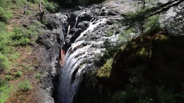 İngiliz Şelalesi Vancouver Adası, İngiliz Kolombiyası, Kanada