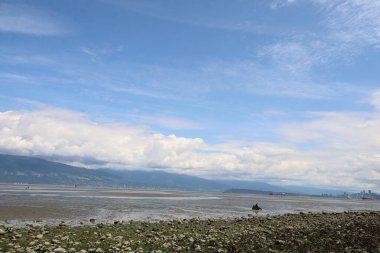 6-28-2025: Vancouver, British Columbia, Kanada: İspanyol bankaları plajı, 