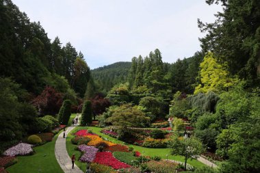 7-5-2025: Victoria, British Columbia, Kanada: Buchart Gardens
