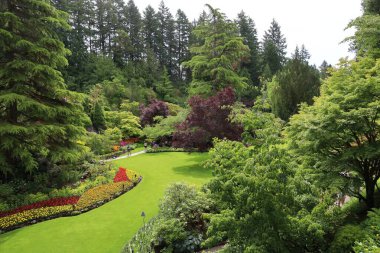 7-5-2025: Victoria, British Columbia, Kanada: Buchart Gardens