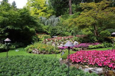 7-5-2025: Victoria, British Columbia, Kanada: Buchart Gardens