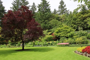 7-5-2025: Victoria, British Columbia, Kanada: Buchart Gardens