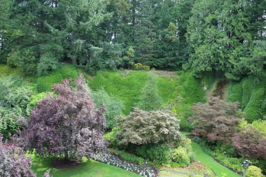 7-5-2025: Victoria, British Columbia, Kanada: Buchart Gardens