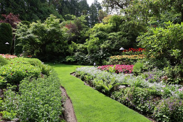 7-5-2025: Виктория, Британская Колумбия, Канада: сады Buchart