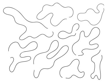 İnce çizgi dalgalı soyut vektör arkaplanı. Eğimli dalga deseni. Çizgi çizgili grafik şablonu. Vektör illüstrasyonu.