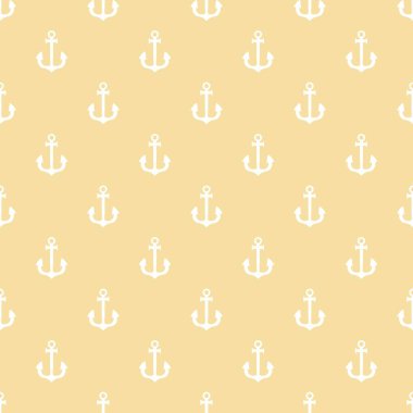 Kusursuz bir arka plan. Deniz şablonu. Mavi baskıyı yelkenli, çapa, dalgalar, benek, zigzag ile ayarla. Bebek partisi için çocukça bir doku, hatıra defteri. Geometrik tasarım. Vektör illüstrasyonu