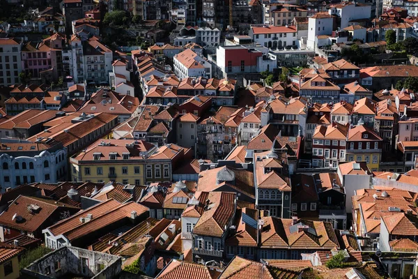 Vue Vieille Ville Depuis Tour Porto Porto Portugal — Photo