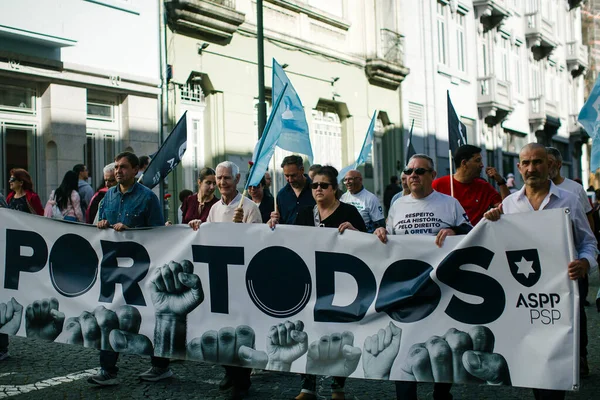 Porto Portugal Apr 2023 Årsdagen Firar Nejlikornas Revolution Även Känd — Stockfoto