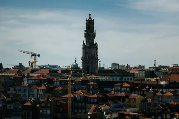 Portekiz Porto Daki Clerigos Kulesi Manzarası — Stok fotoğraf