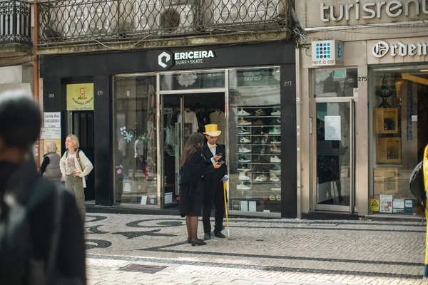 Porto Portugal Mei 2023 Liefdadigheidsdag Als Onderdeel Van Queima Das — Stockfoto